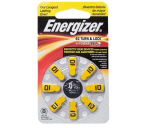 סוללות Energizer 10AIR למכשיר שמיעה מארז 8 סוללות