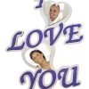 מסגרת עץ I Love You